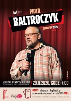 Piotr Bałtroczyk stand-up 2026